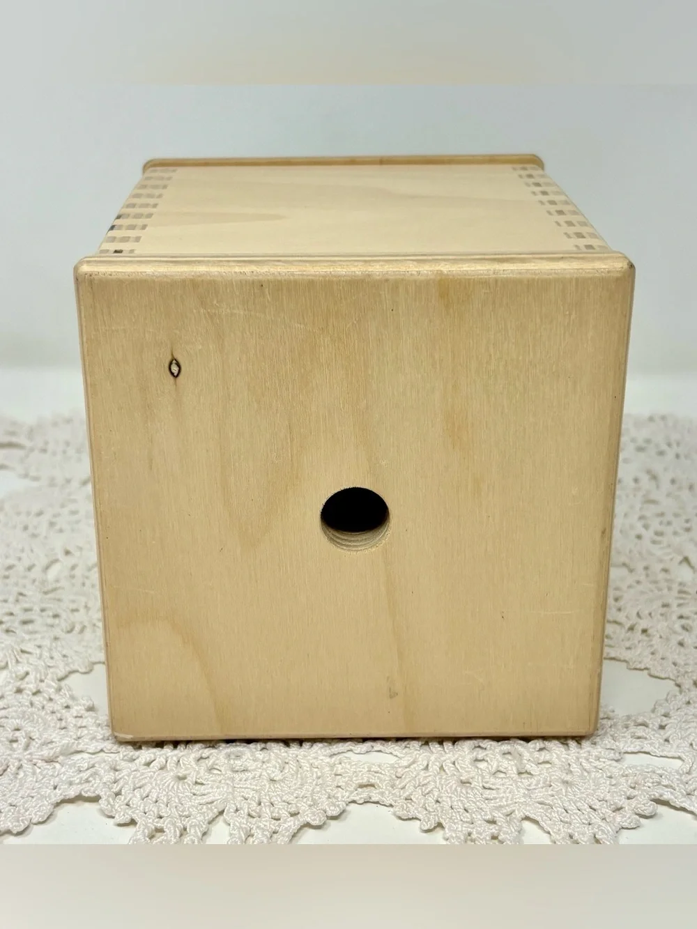 Lovevery Magic Wooden Tissue Box Montessori Baby Toy